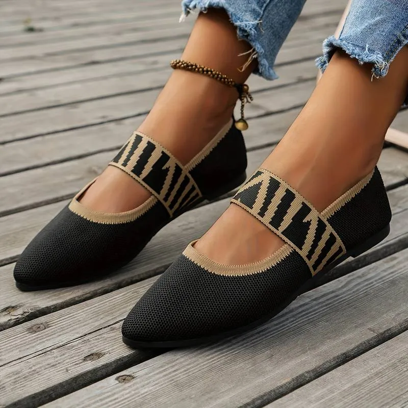 Chic &amp; comfortable pointed flat shoes