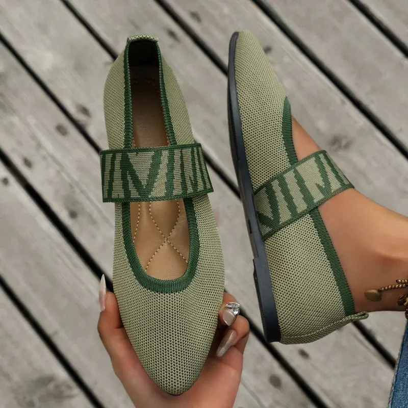 Chic &amp; comfortable pointed flat shoes