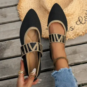 Chic &amp; comfortable pointed flat shoes