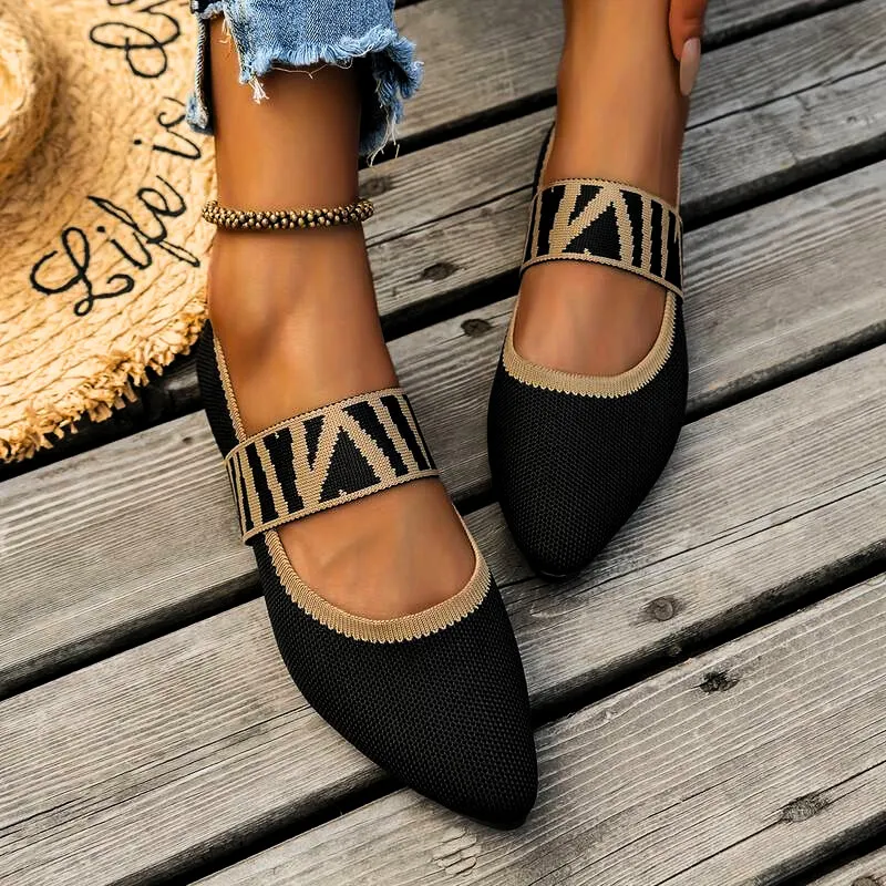 Chic &amp; comfortable pointed flat shoes
