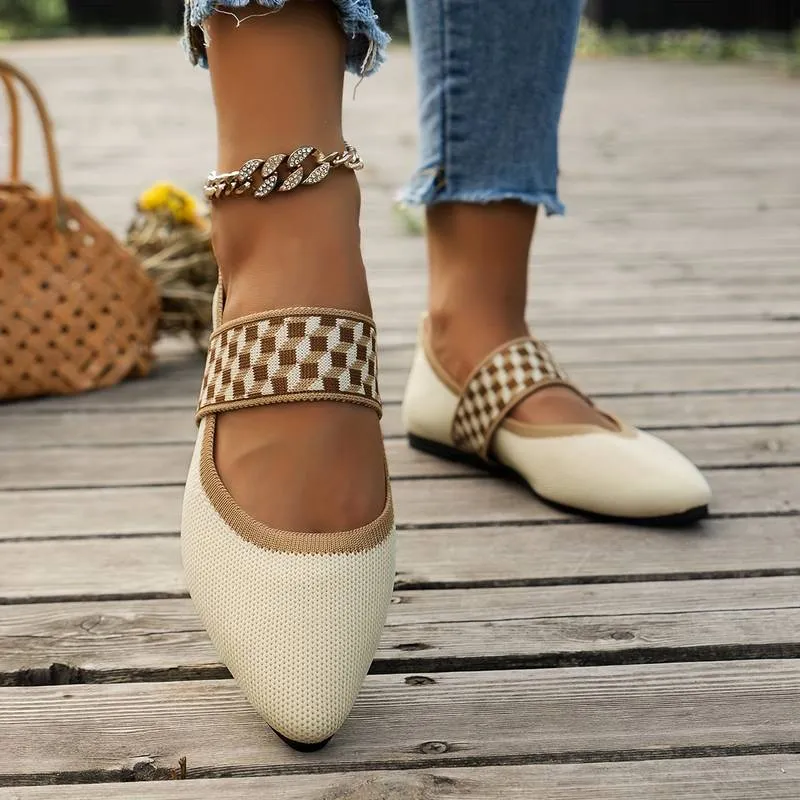 Chic &amp; comfortable pointed flat shoes