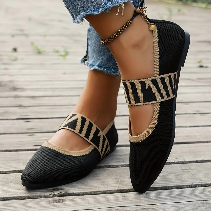 Chic &amp; comfortable pointed flat shoes