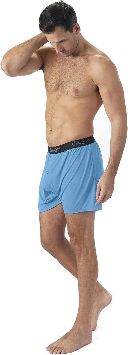 Chill Boys Viscose from Bamboo Boxers for Men - Cool Comfortable, Soft Breathable Men's Underwear - Boxer Shorts