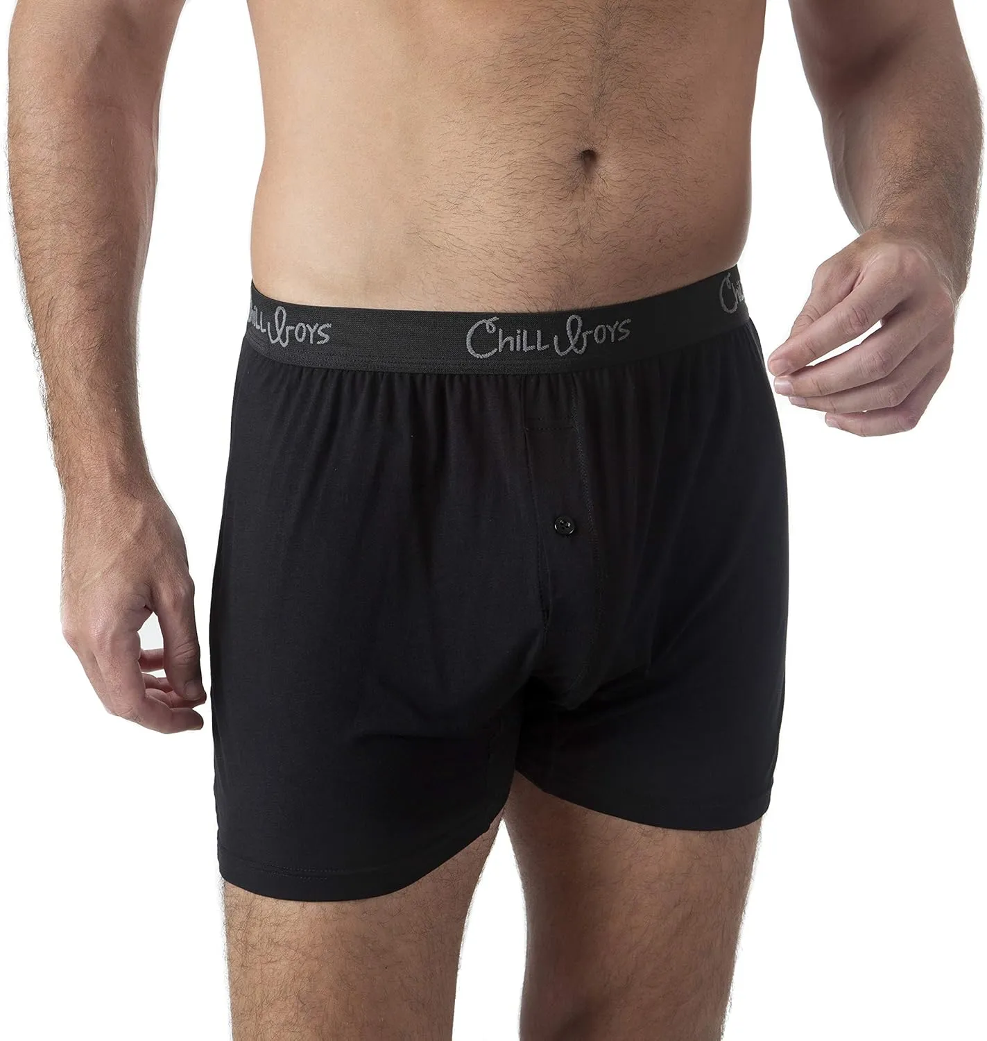 Chill Boys Viscose from Bamboo Boxers for Men - Cool Comfortable, Soft Breathable Men's Underwear - Boxer Shorts