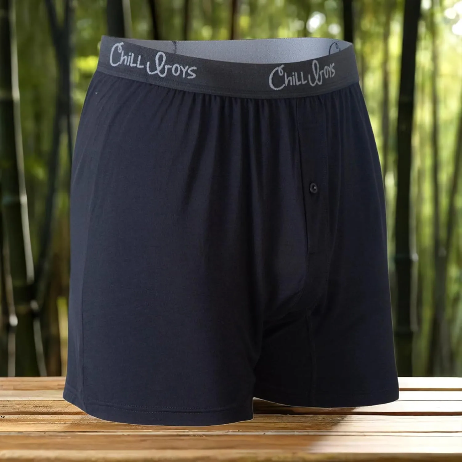 Chill Boys Viscose from Bamboo Boxers for Men - Cool Comfortable, Soft Breathable Men's Underwear - Boxer Shorts