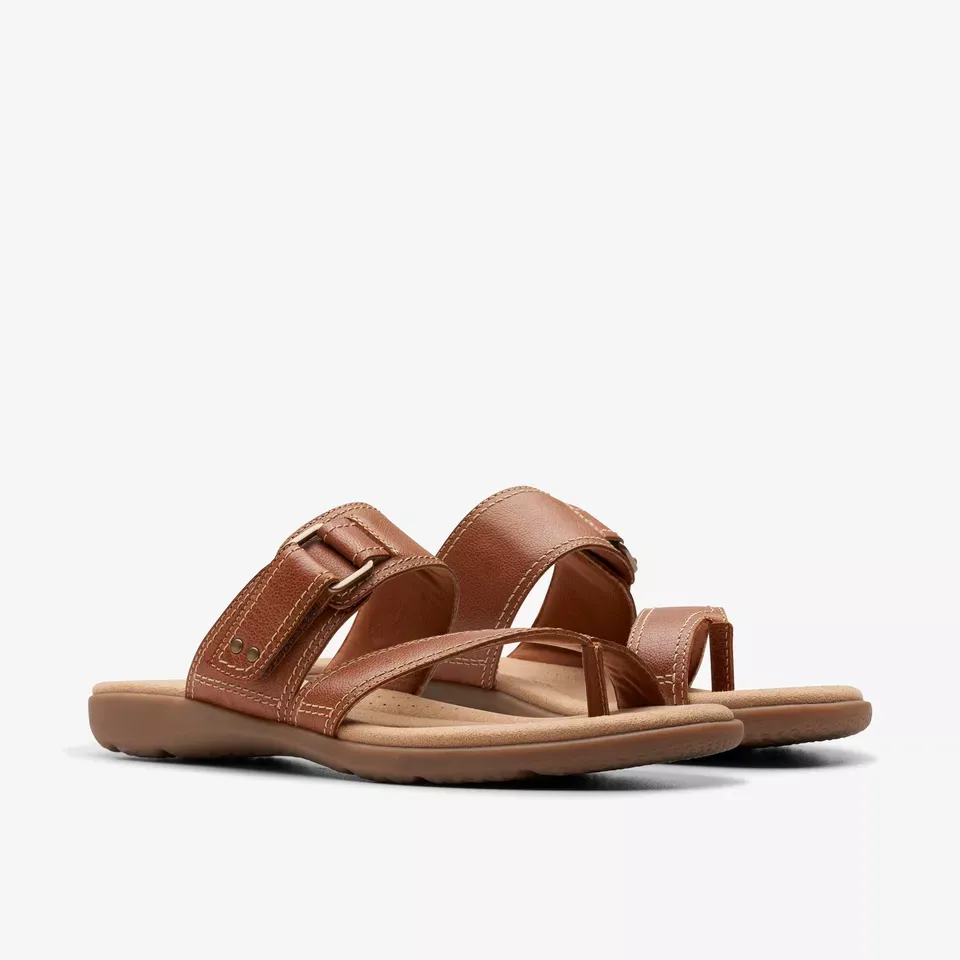 Clarks Women's Elizabelle Way Tan Leather 26177930