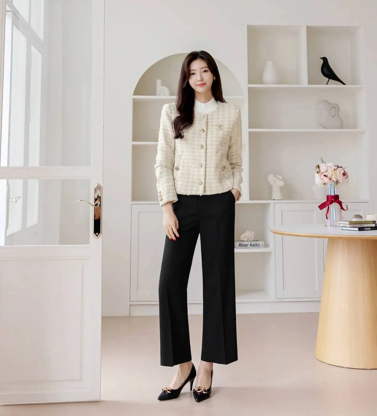 Comfortable Elegant Wide Slacks Pants