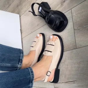 Comfortable Flat Peeple Sandals