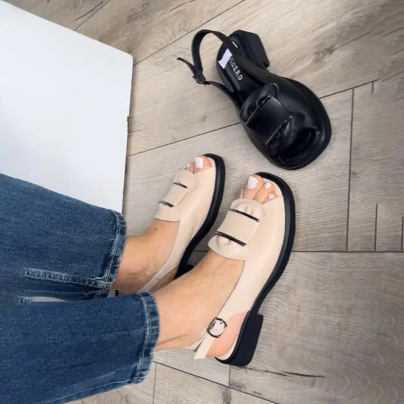Comfortable Flat Peeple Sandals