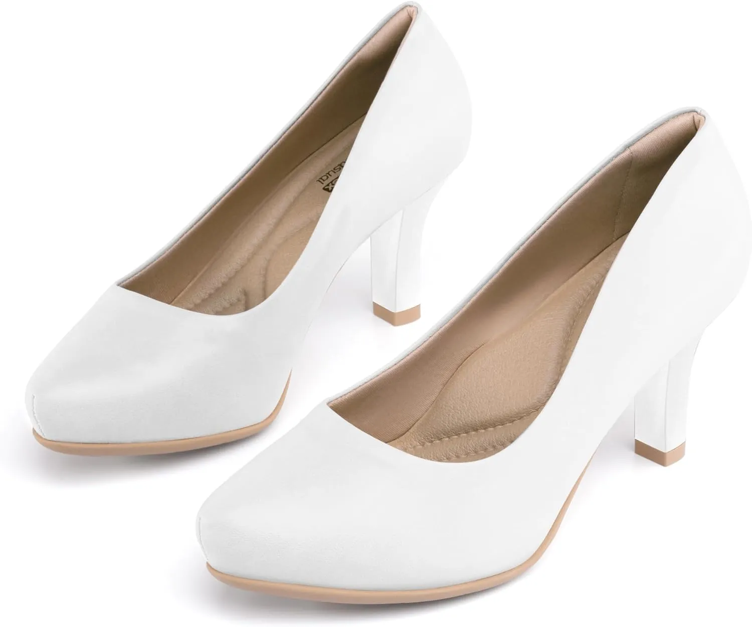 ComfortFlex Sofia Office & Health Pumps with Extra-Soft Insole and Non-Slip Sole for Women Made in Brazil