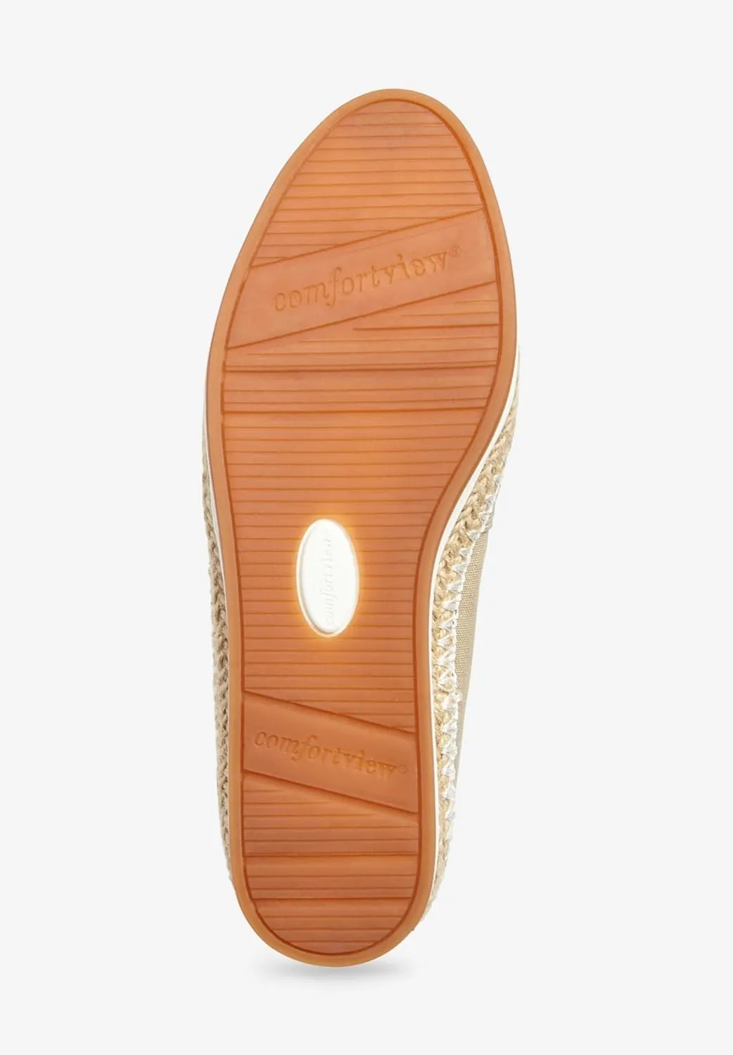 Comfortview Women's The Spencer Slip On Flat (Wide Widths Available)