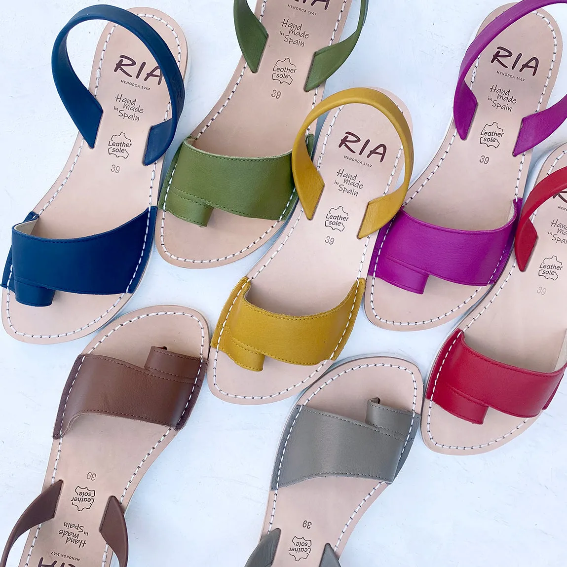 Costa Avarcas Menorcan Sandals in Mustard