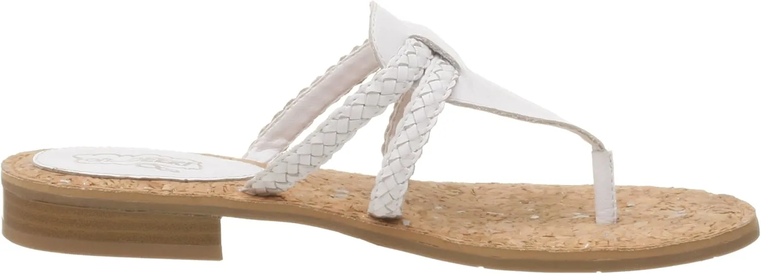 Deer Stags Women's Goddess Flat Thong Sandal