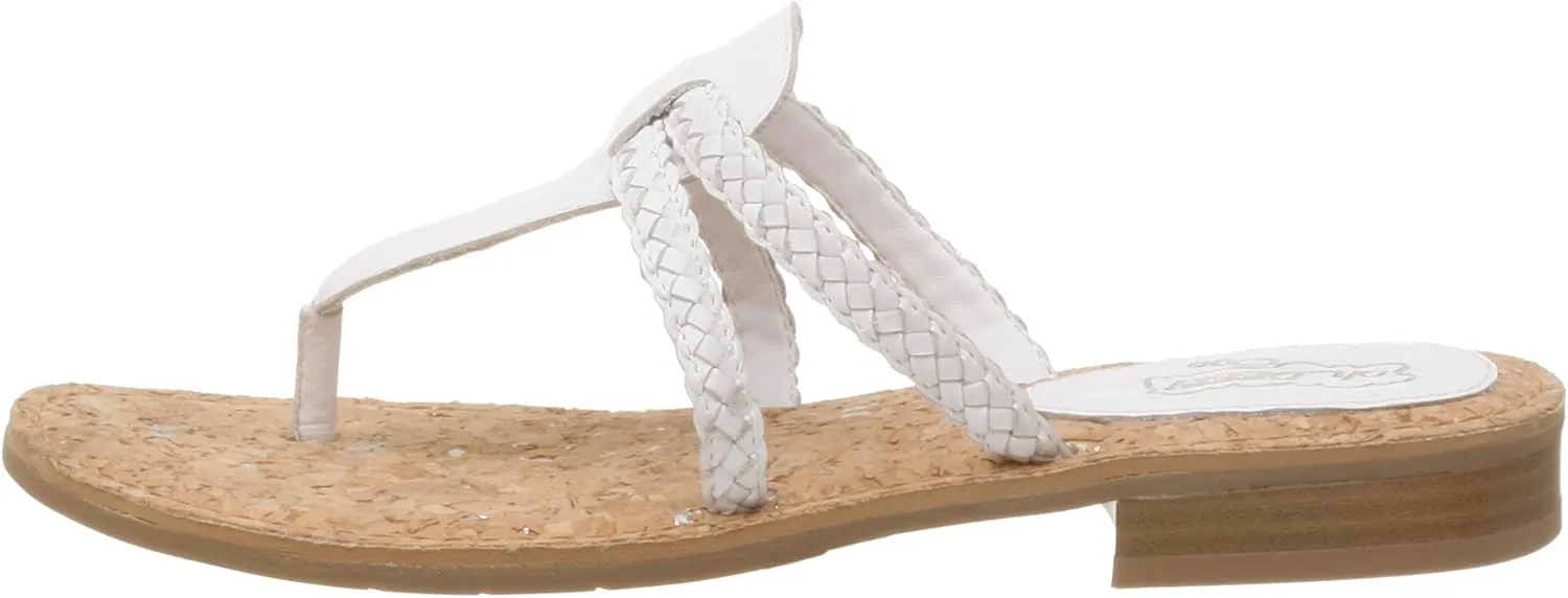 Deer Stags Women's Goddess Flat Thong Sandal