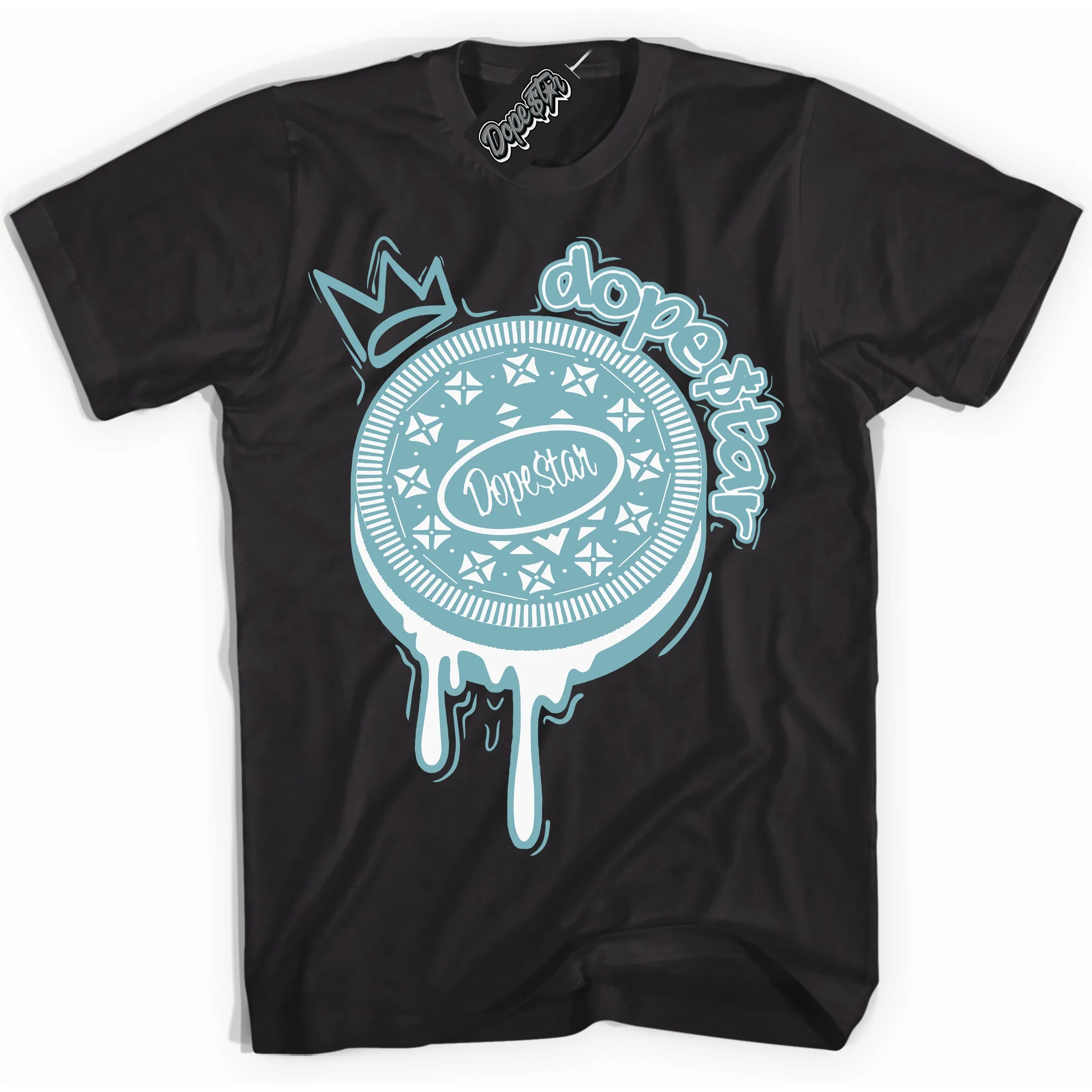 Denim Turquoise Dunk Sneaker Shirt Oreo DS Graphic