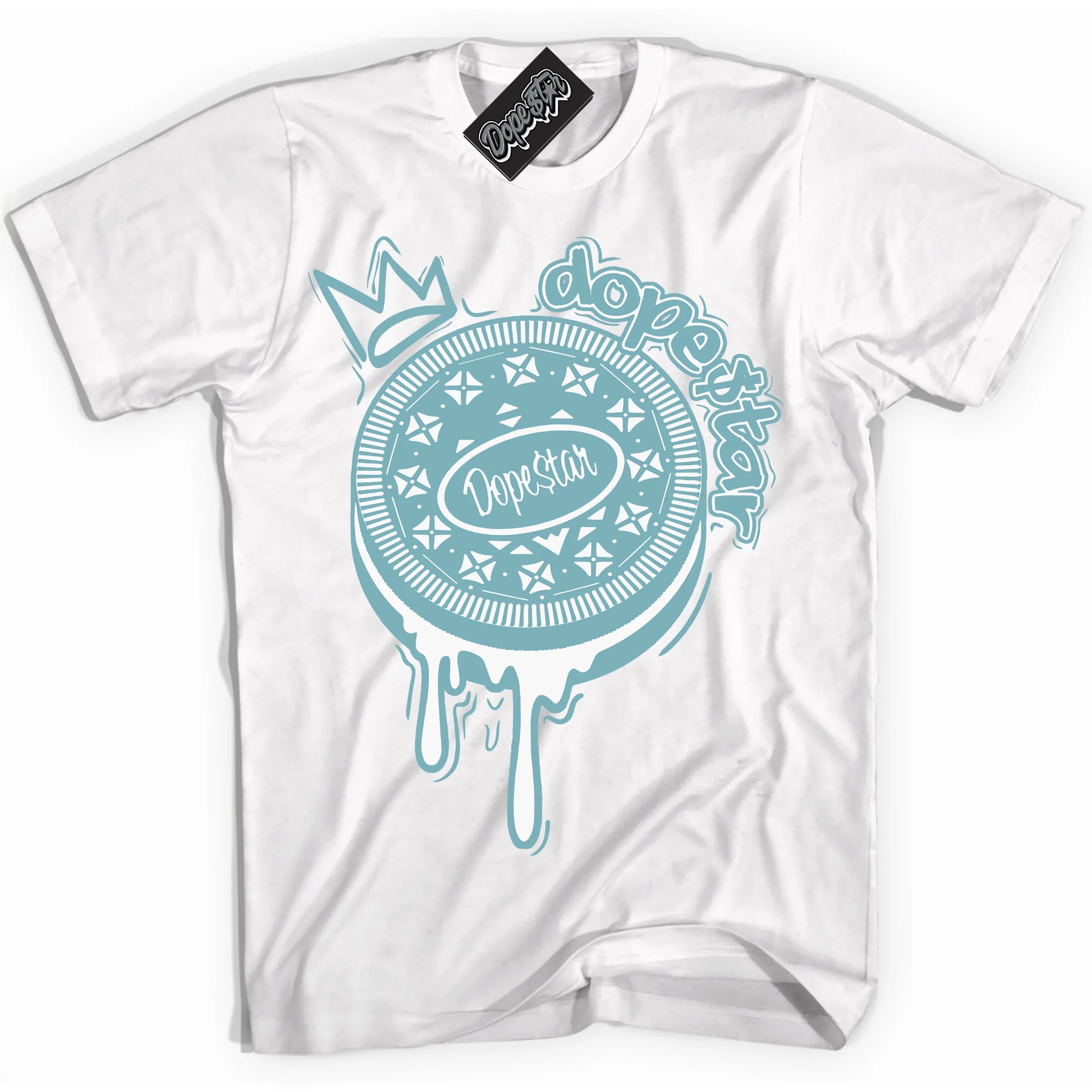 Denim Turquoise Dunk Sneaker Shirt Oreo DS Graphic
