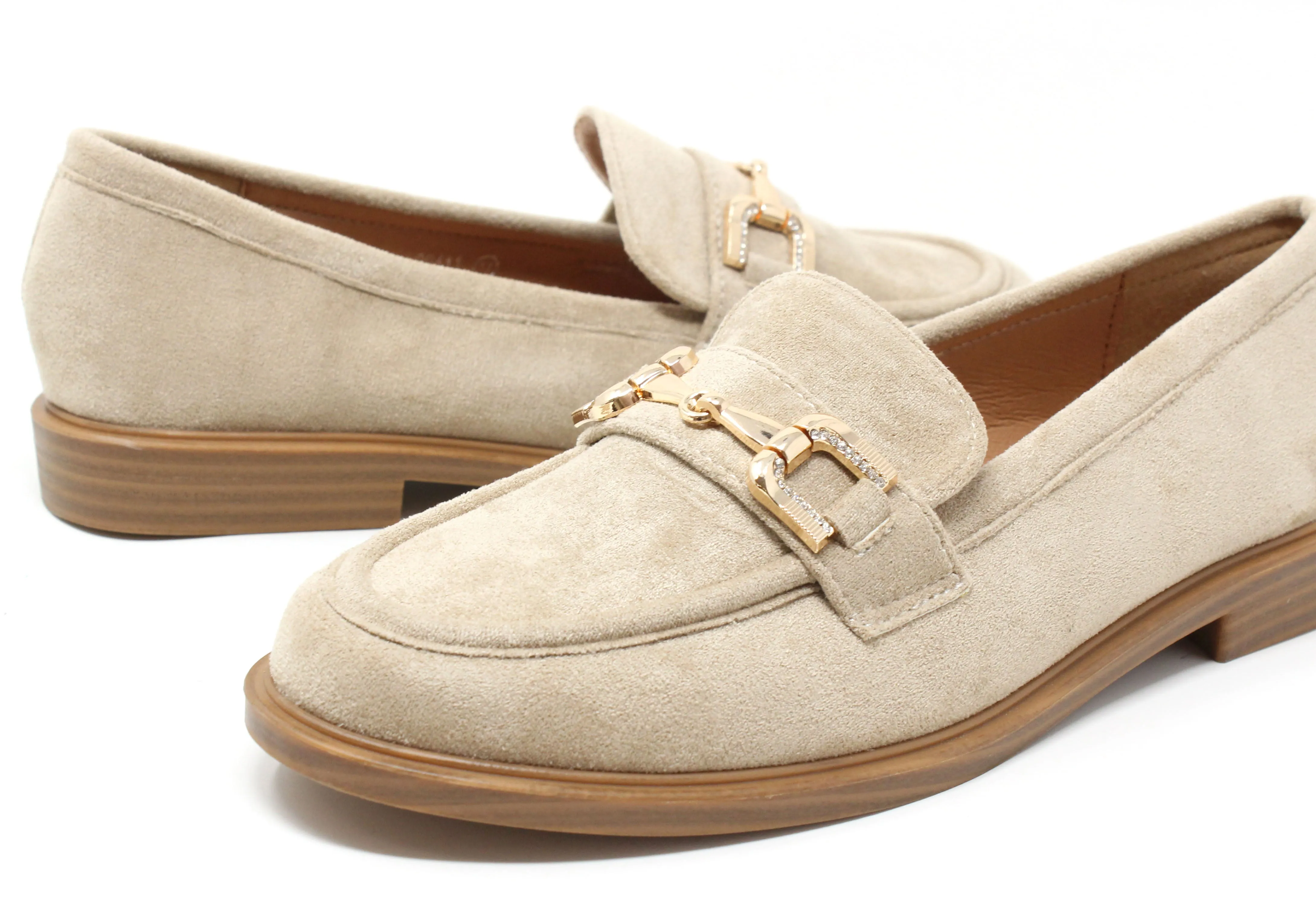 Diamante Buckle Loafer