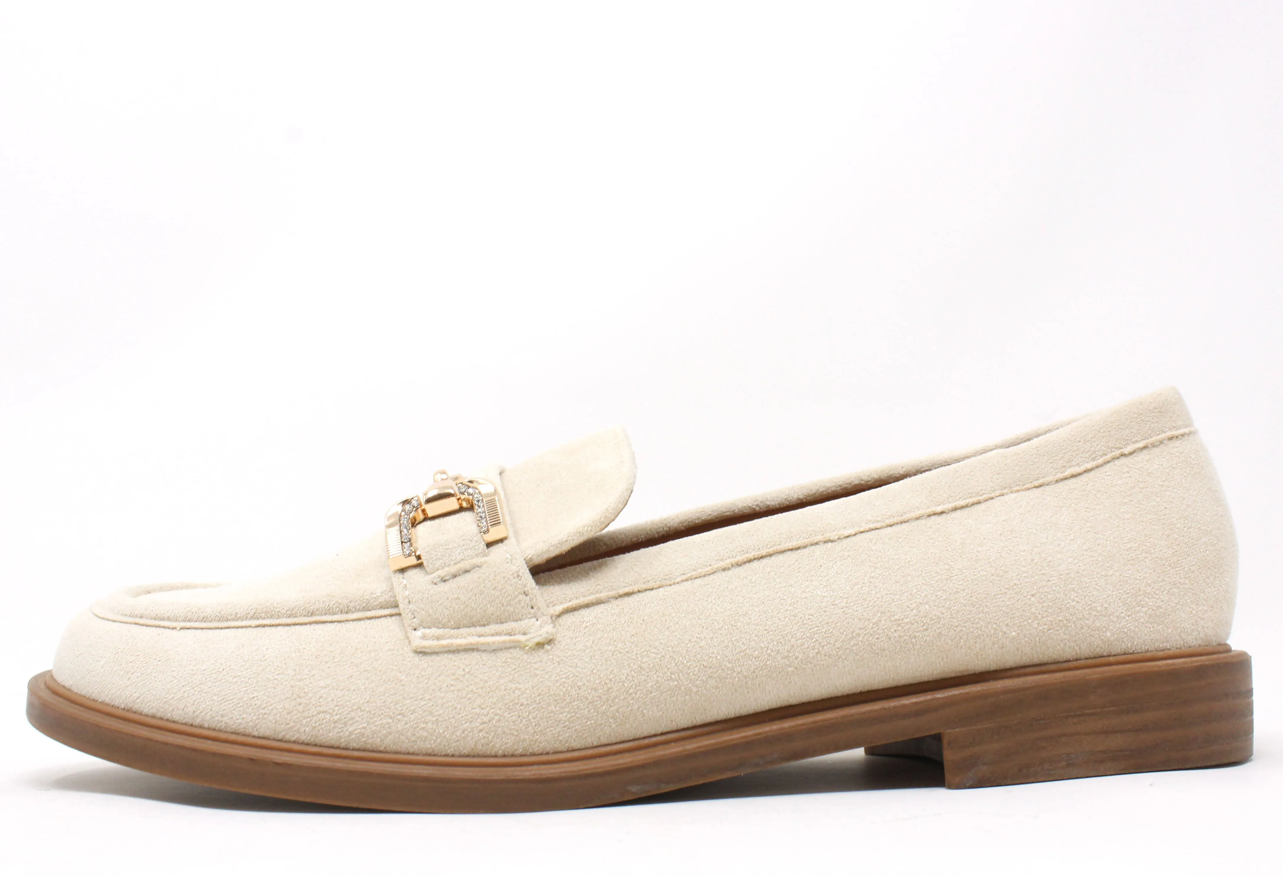 Diamante Buckle Loafer
