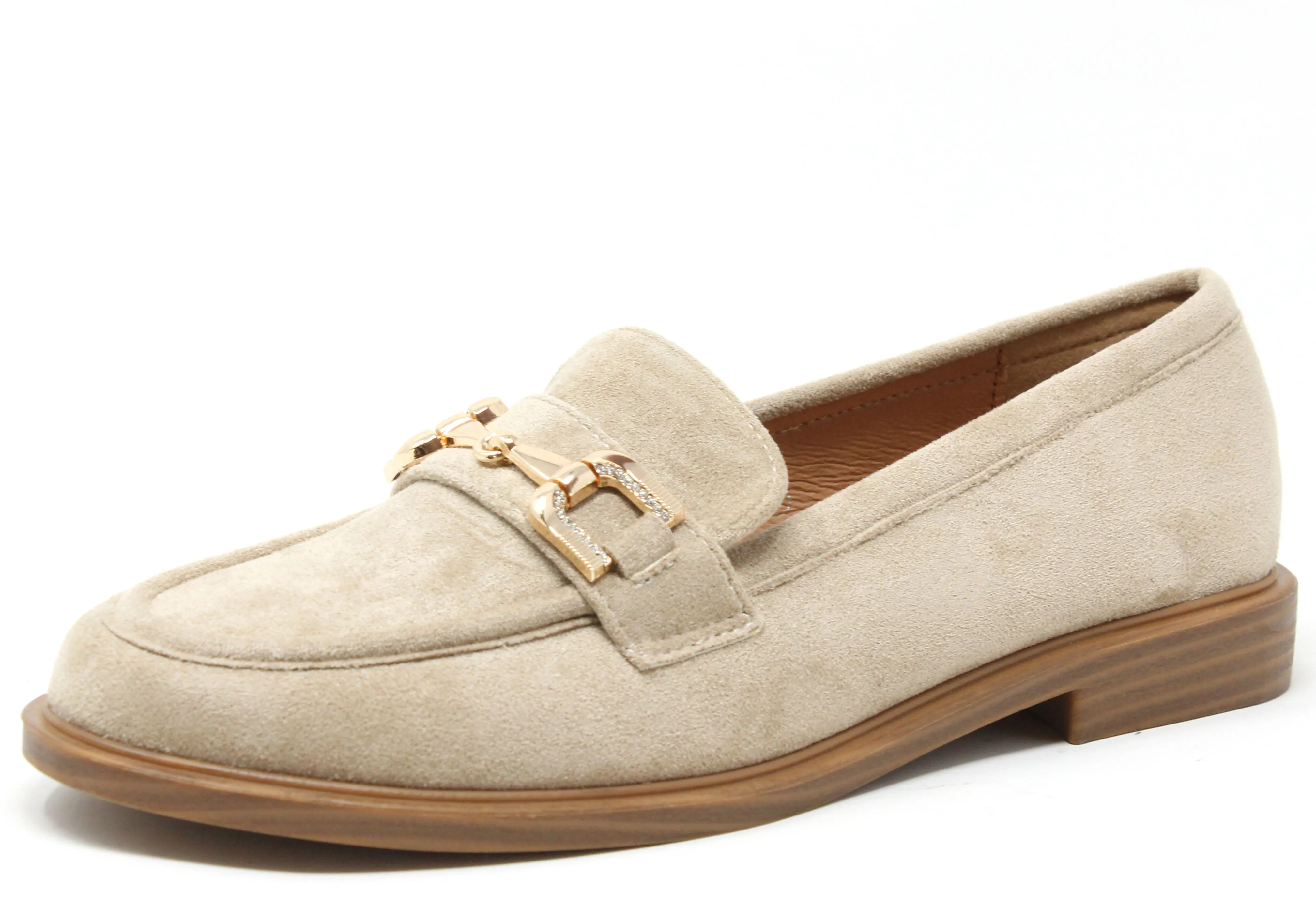 Diamante Buckle Loafer