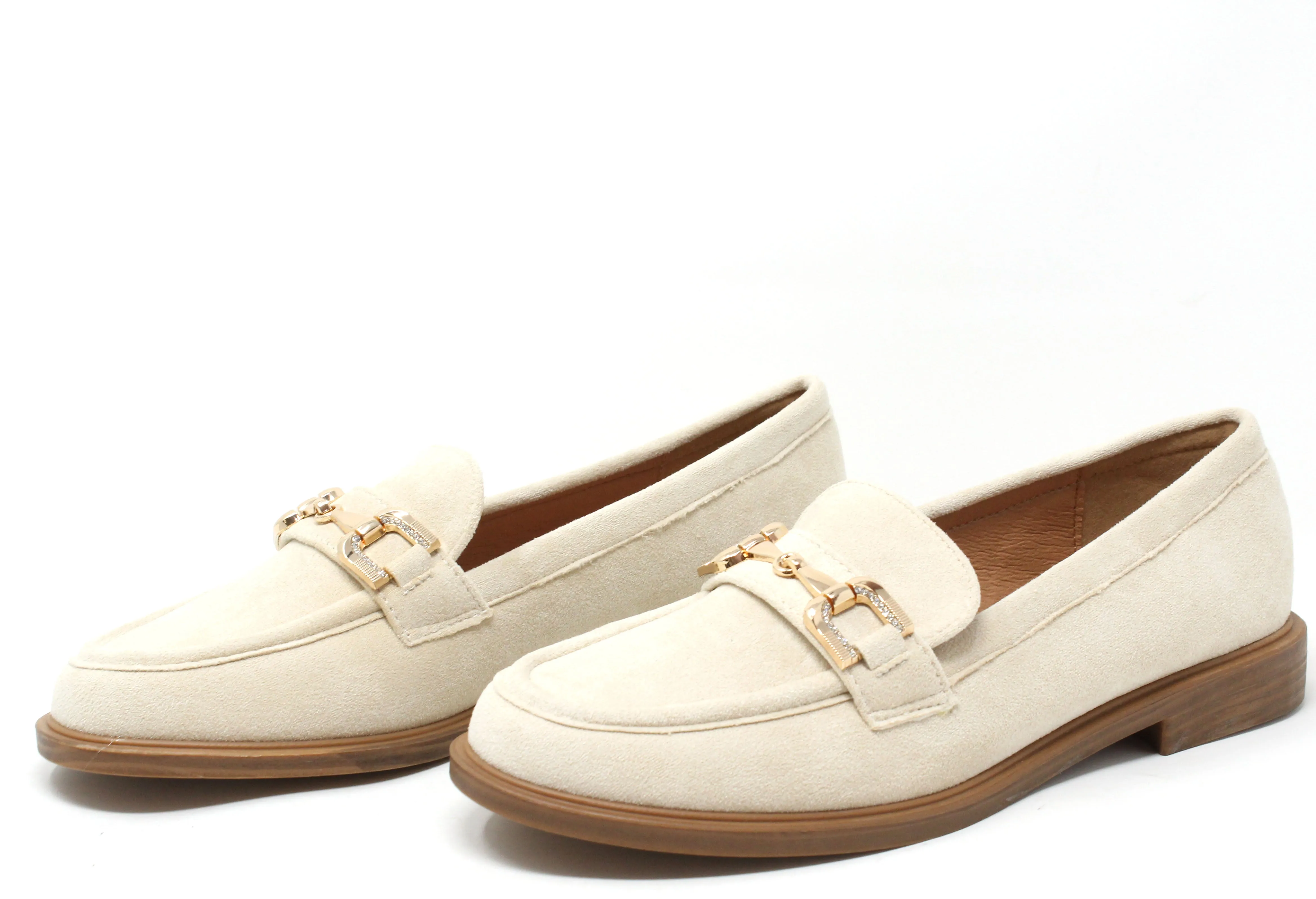 Diamante Buckle Loafer
