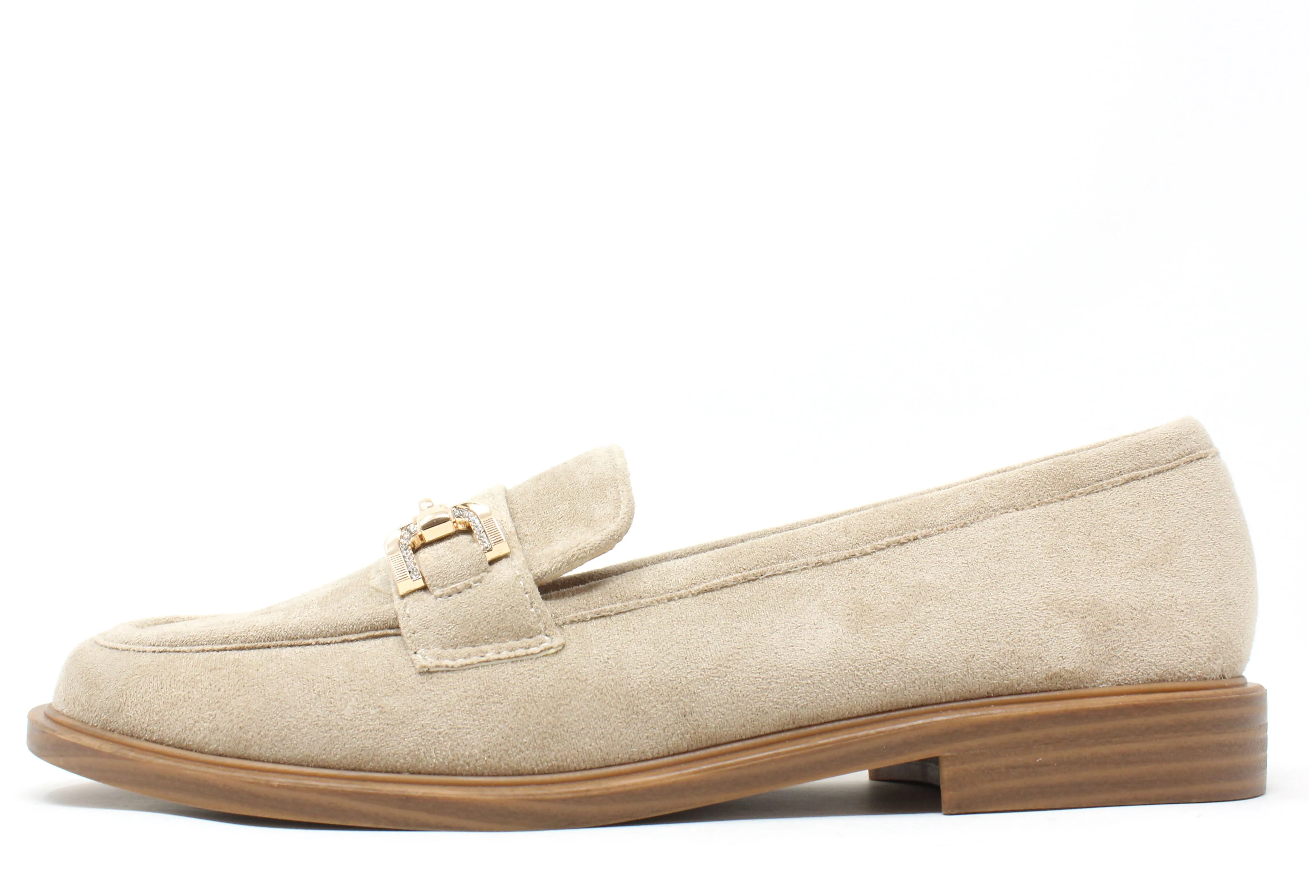 Diamante Buckle Loafer