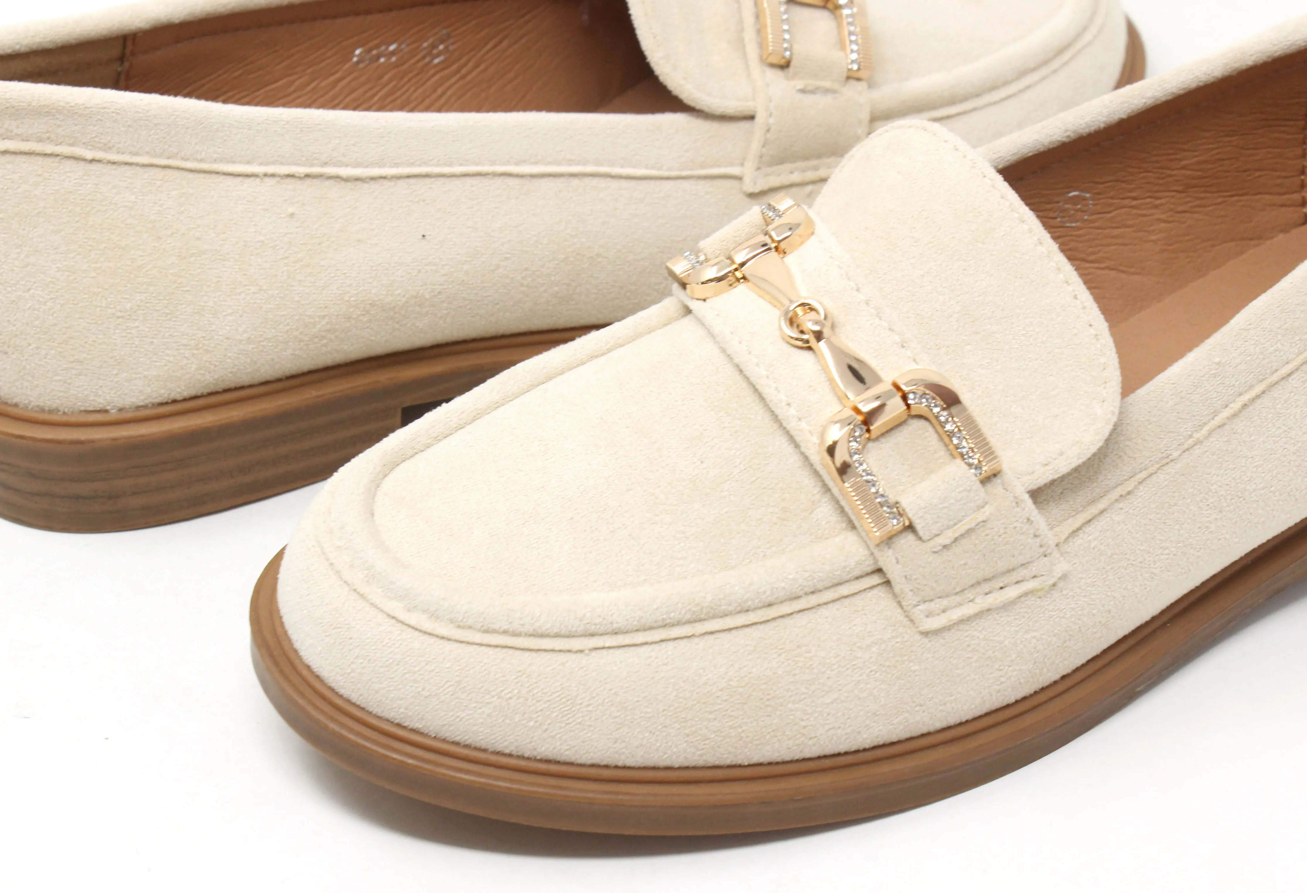 Diamante Buckle Loafer