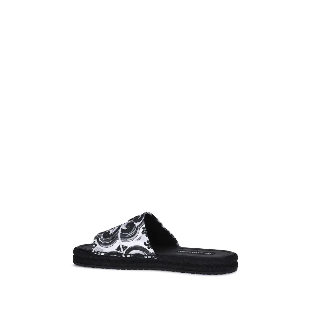 Dolce & Gabbana Cotton Sandals