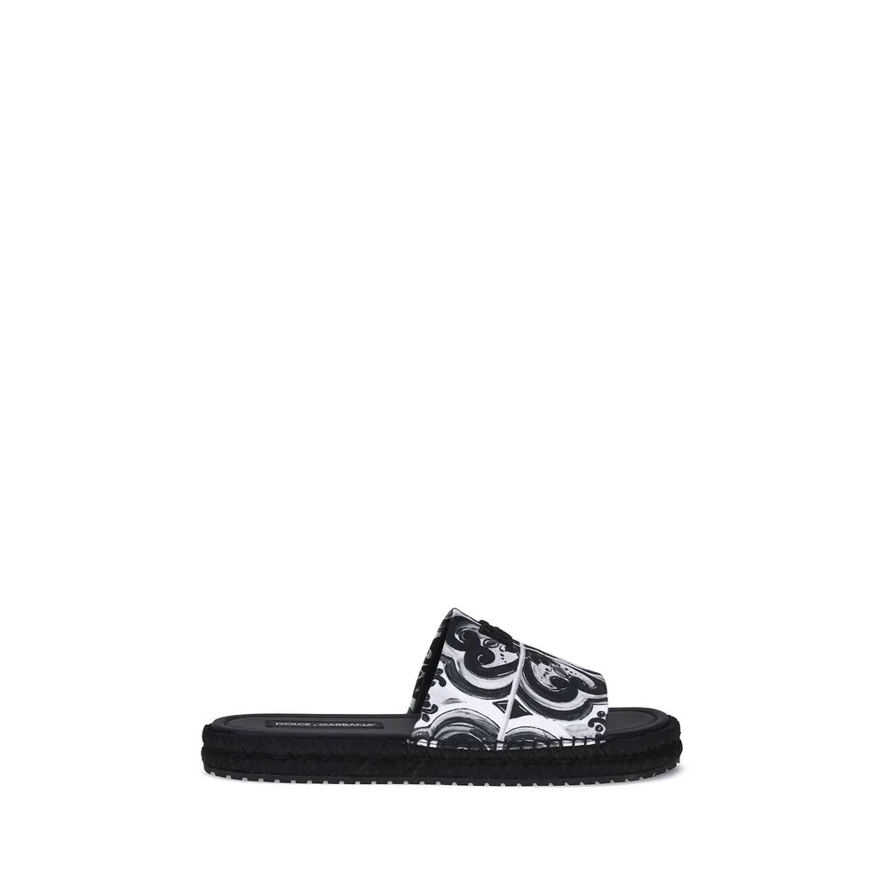 Dolce & Gabbana Cotton Sandals