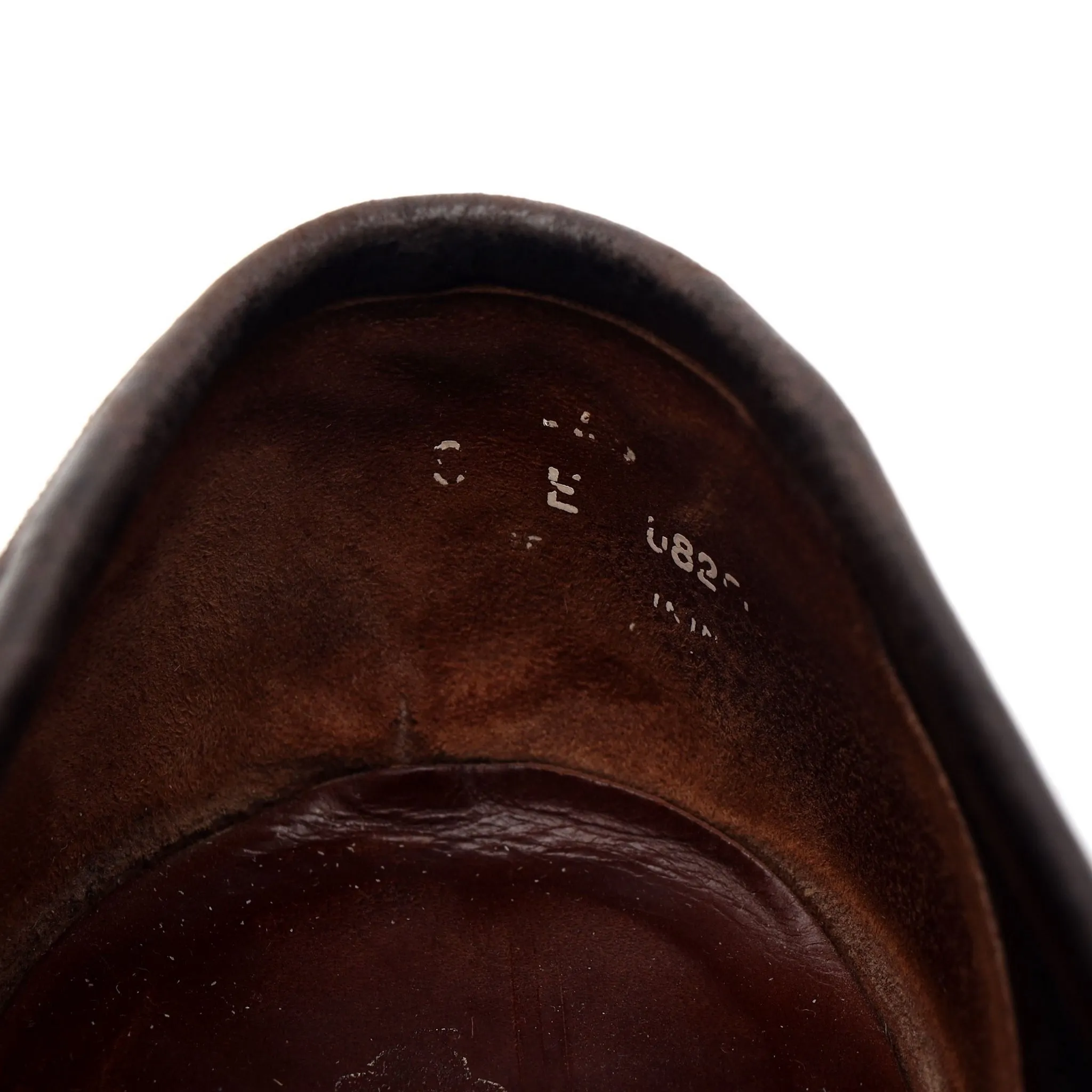'Douglas' Dark Brown Suede Slip On Loafers UK 8 E
