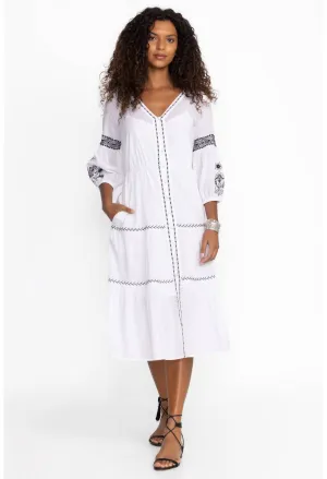 Dress Irenie Tiered - Cam Midi Ready-made selection Trend-setting