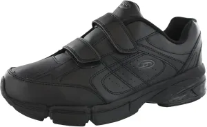 Dr.Scholls Men's Omega Light Weight Dual Strap Closure Sneaker, Black, Size 11.0