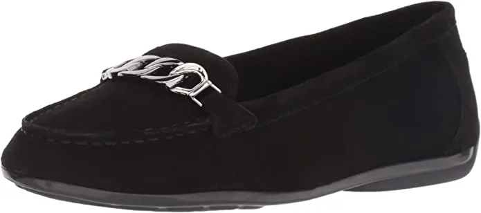 Easy Spirit Women's Antiria Loafer, Black 001, 6