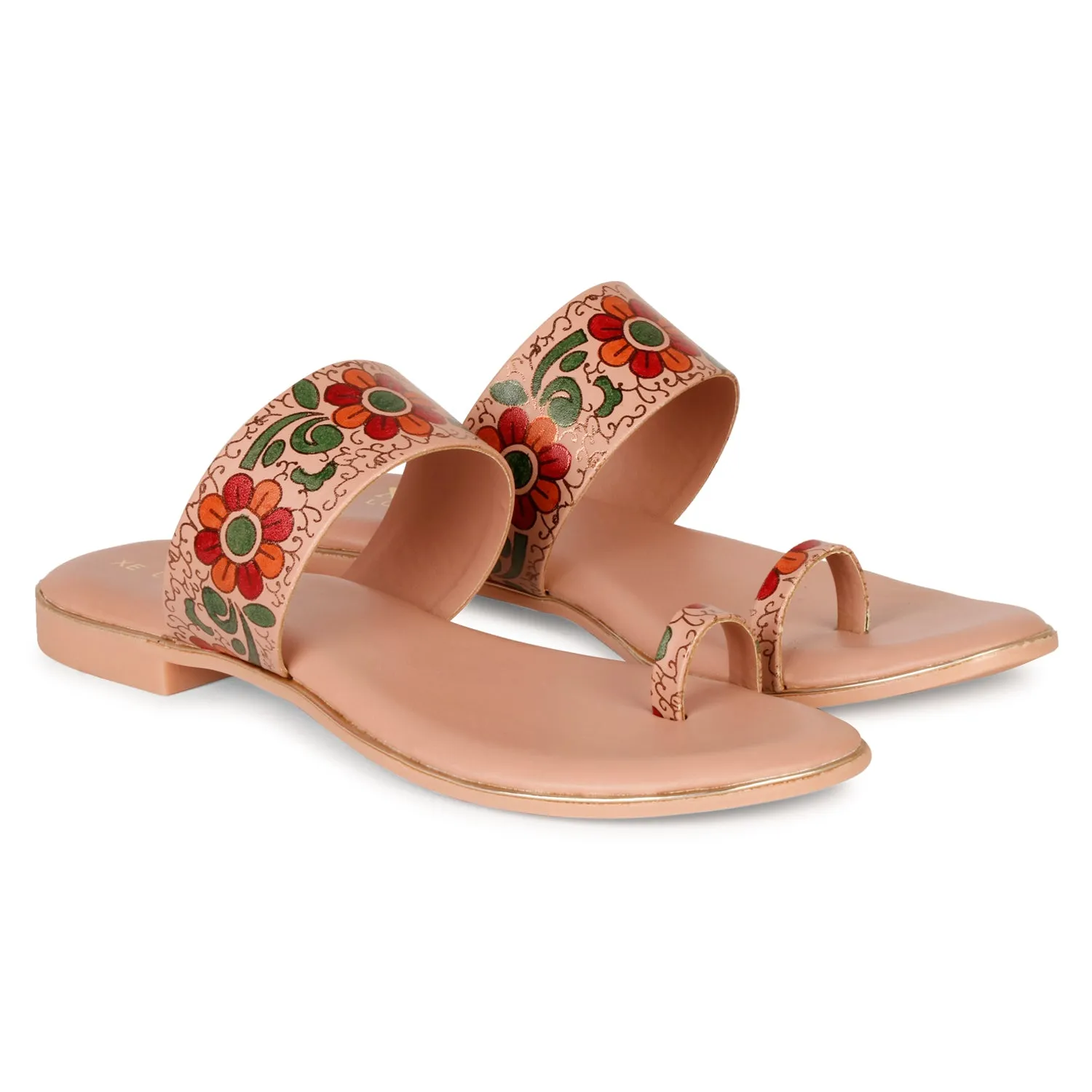 Elegant & Comfortable Batik Print Flat Fashion Slippers
