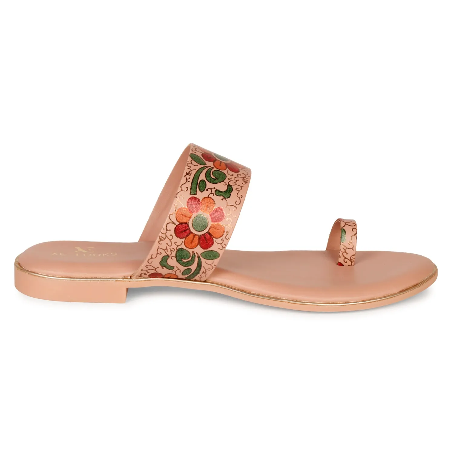 Elegant & Comfortable Batik Print Flat Fashion Slippers