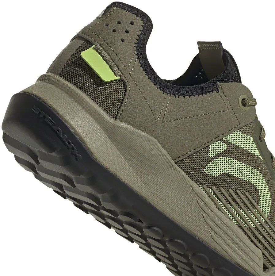 Five Ten Trailcross LT Flat Shoes - Men's, Focus Olive/Pulse Lime/Orbit Green, 9
