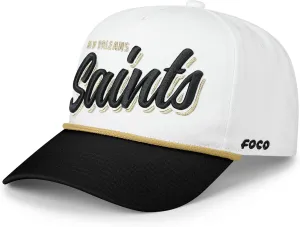 FOCO Men's NFL Team Logo Monty Script Marquee Rf Hat Caps
