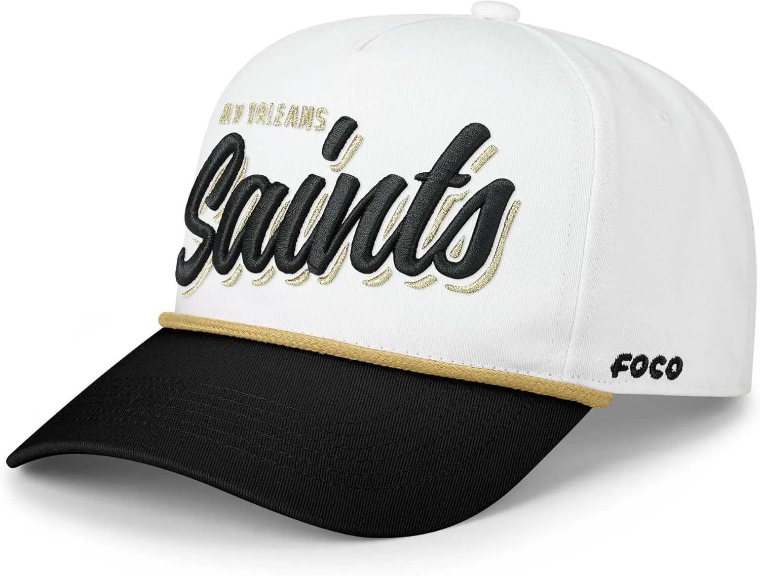 FOCO Men's NFL Team Logo Monty Script Marquee Rf Hat Caps
