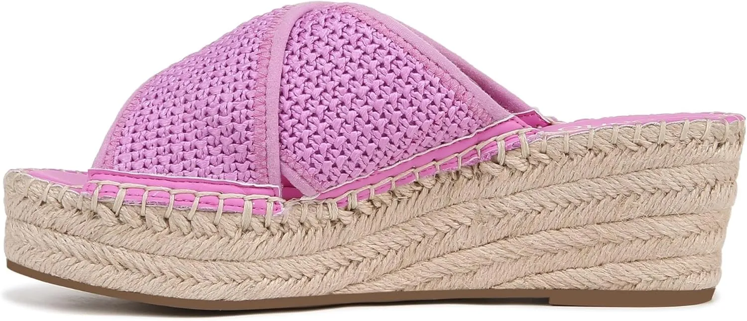 Franco Sarto Women's Pacifica Espadrille Wedge Slide Sandal