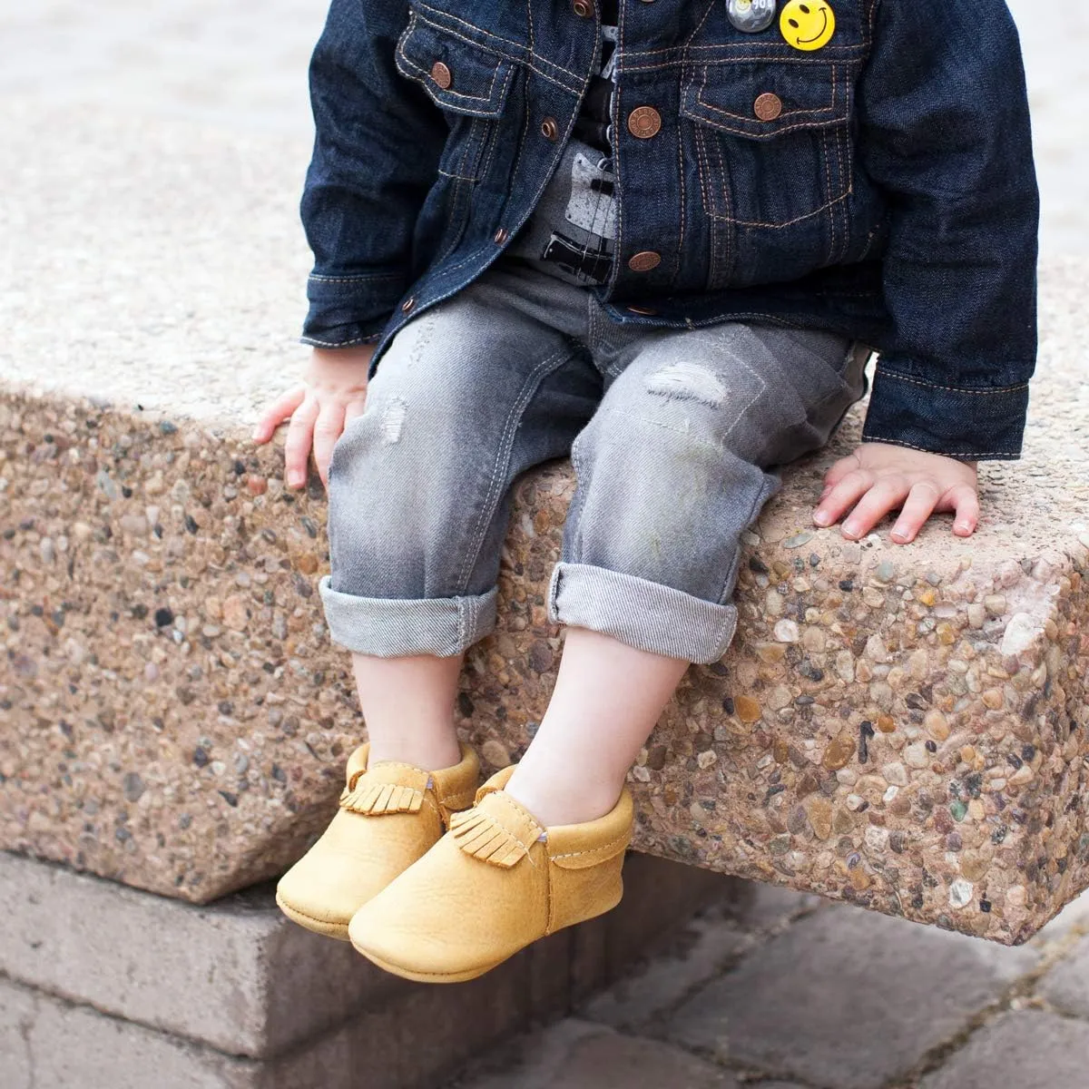 Freshly Picked Soft Sole Leather City Moccasins, Baby Girl Shoes, Multiple Sizes and Colors