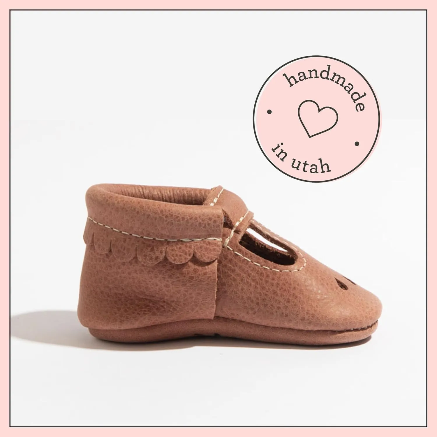 Freshly Picked Soft Sole Mary Jane Moccasins, Baby Girl/Toddler Shoes, Multiple Sizes and Colors