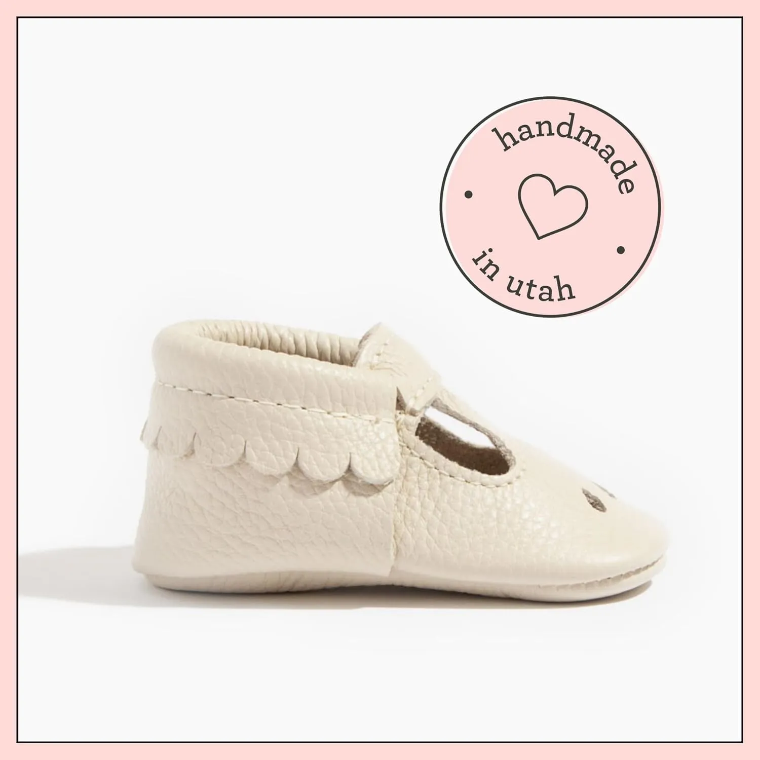 Freshly Picked Soft Sole Mary Jane Moccasins, Baby Girl/Toddler Shoes, Multiple Sizes and Colors