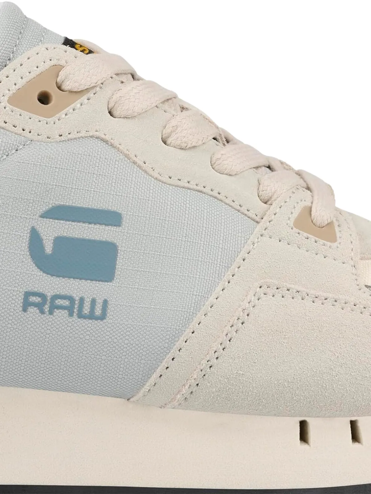 G-Star Sneaker Ladies 2311 Track Ii Off White-Light Blue