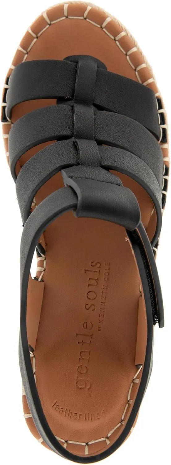 Gentle Souls by Kenneth Cole Women's Capelin Espadrille Wedge Sandal