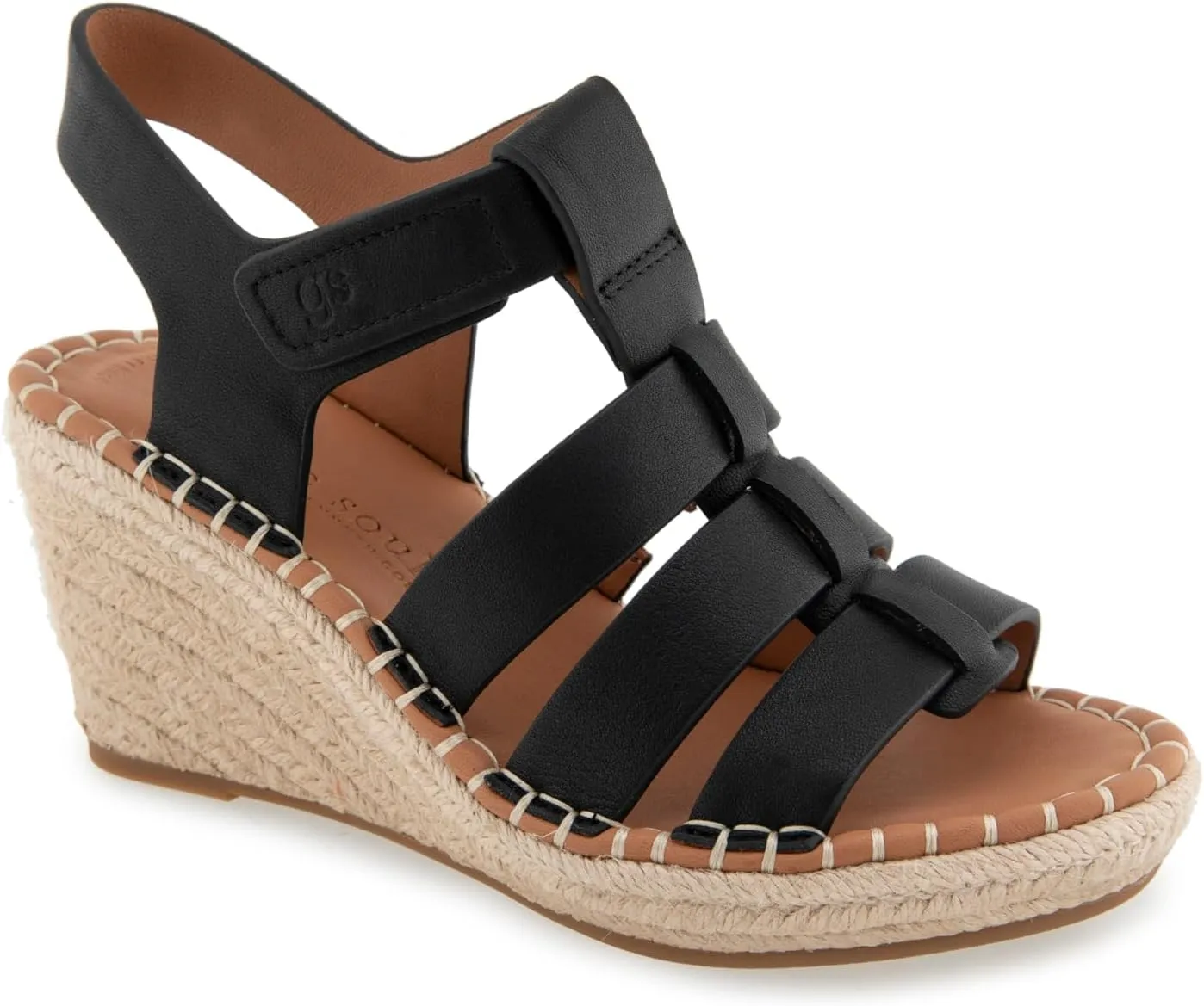 Gentle Souls by Kenneth Cole Women's Capelin Espadrille Wedge Sandal