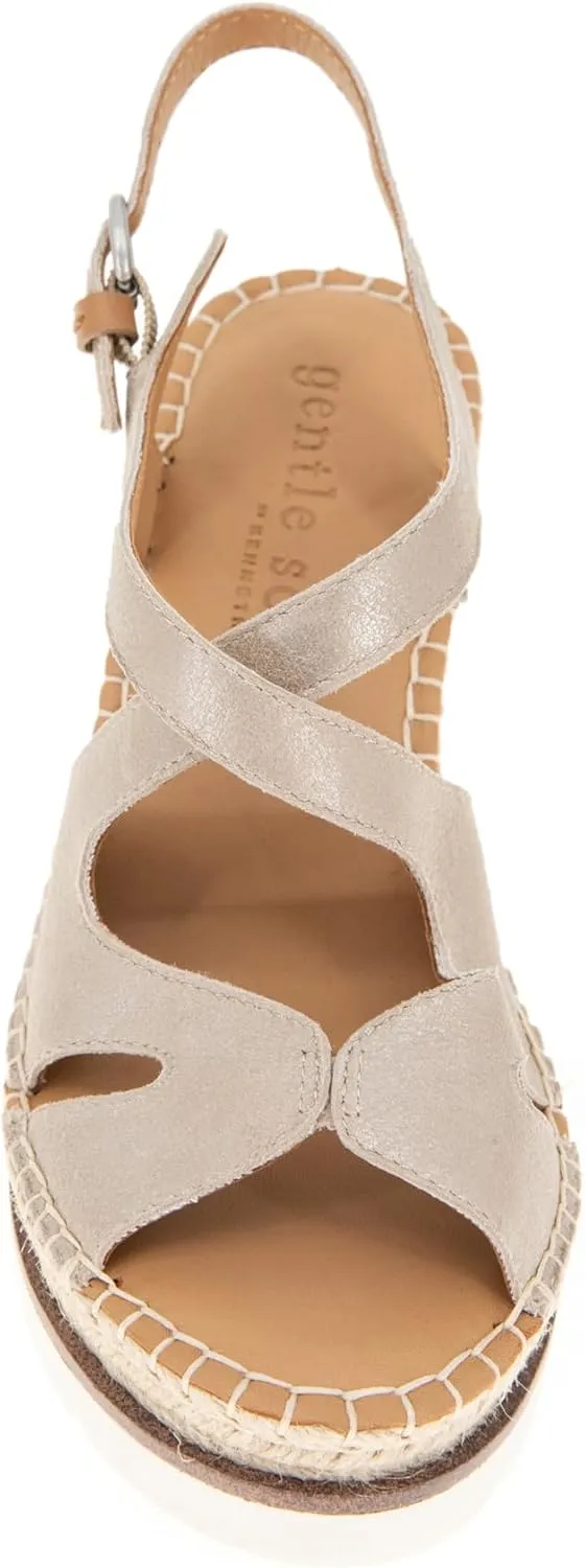 Gentle Souls by Kenneth Cole Women's Elise Wedge Sandal