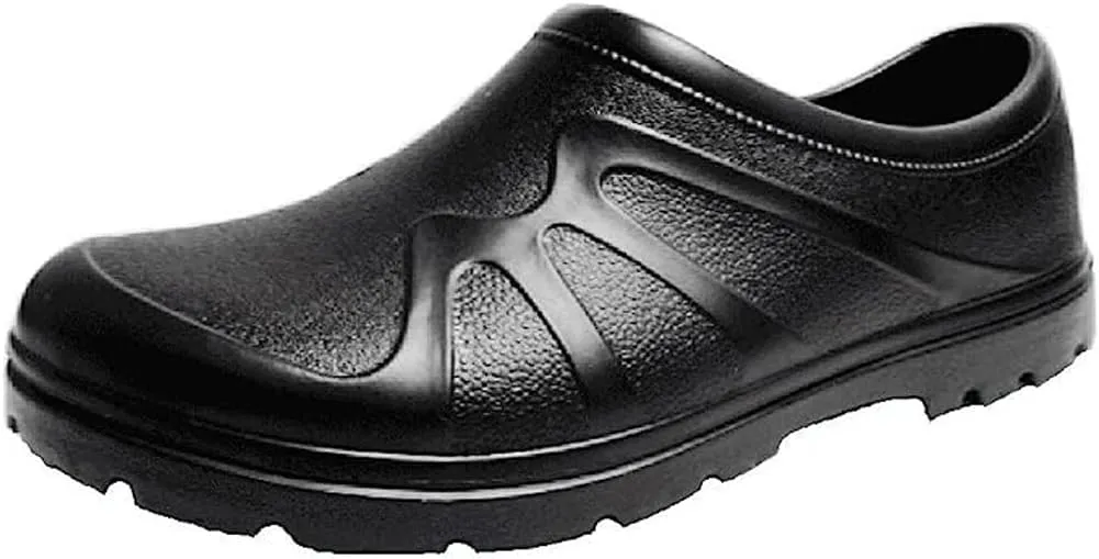 GLSEZID Men Women Food Service Shoes Mens, EVA Light Weight Mens Chef Work Shoes Black Non Slip Resistan