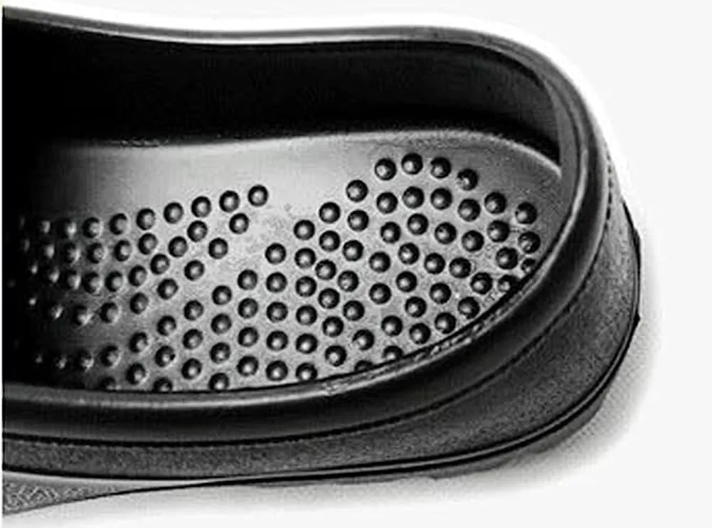 GLSEZID Men Women Food Service Shoes Mens, EVA Light Weight Mens Chef Work Shoes Black Non Slip Resistan
