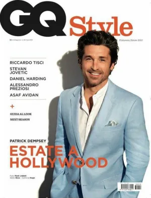 GQ Style Magazine Italia 2013 PATRICK DEMPSEY Riccardo Tisci ASAF AVIDAN Sealed