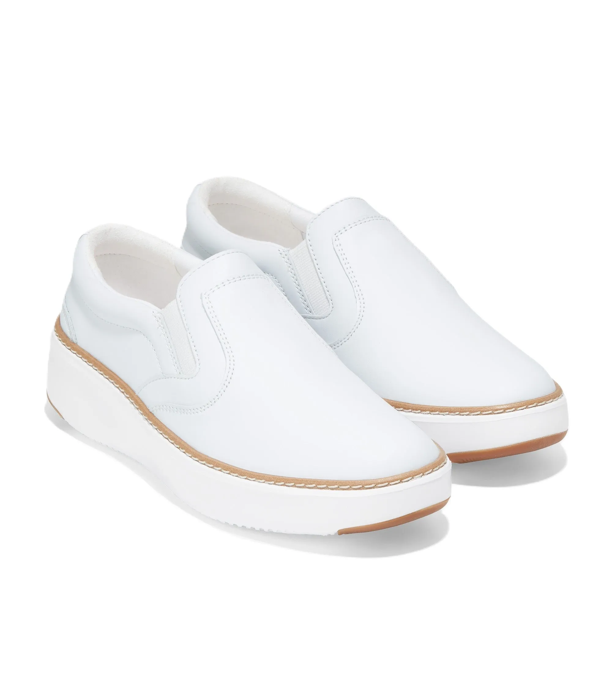 Grandpro Topspin Slip Cole Top Limited-stock sale Remote-controlled On Sneakers Chunky White/Ivory/Gum Haan Low