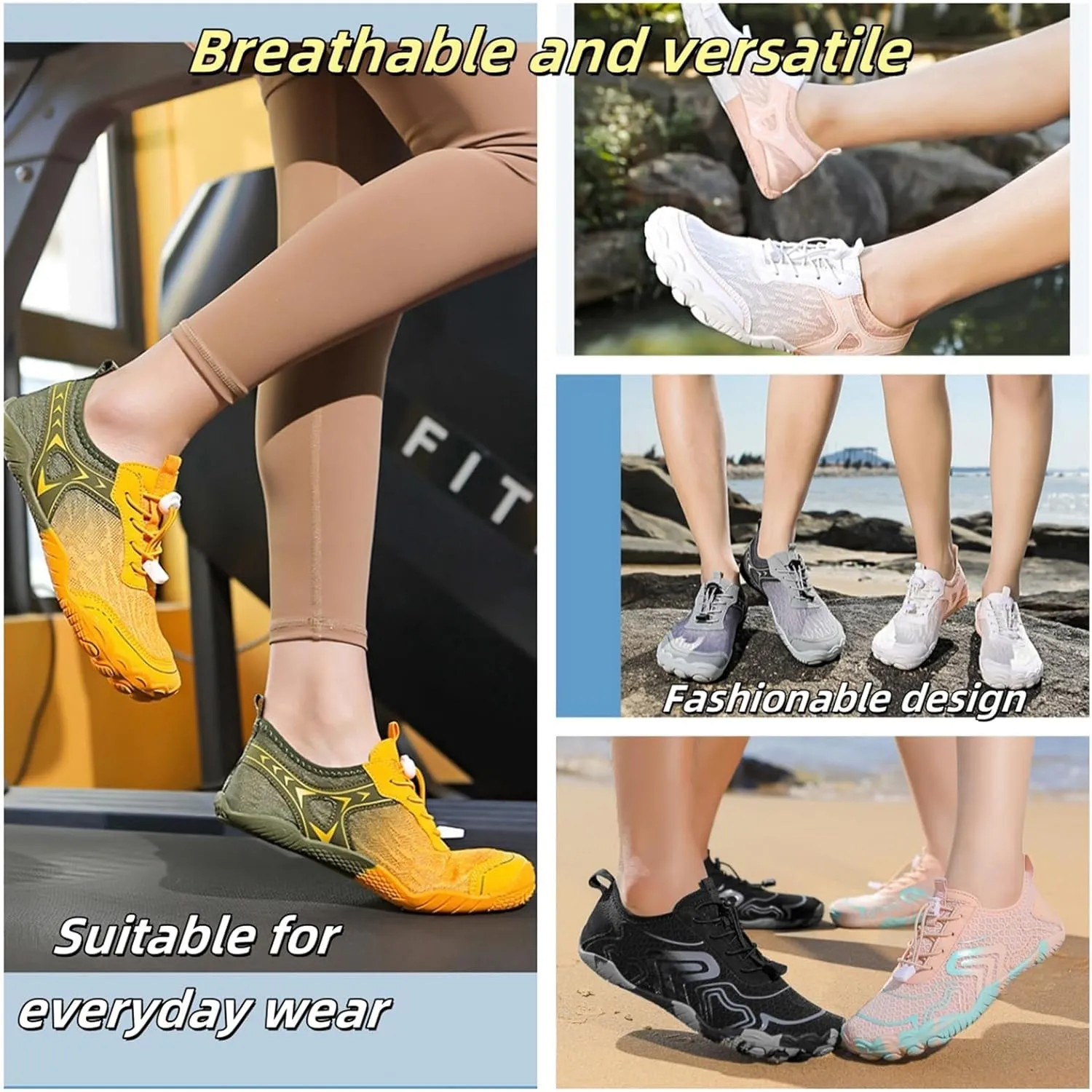 Grounding Shoes with Copper, Grounded Footwear Barefoot, Hike Shoes Barefoot Womens Soft Comfortable